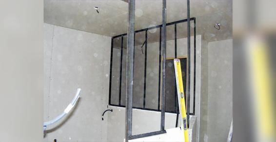 piece en travaux